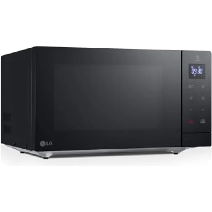 LG MH7032JAS Mikrowelle mit Grill und LED-Display, 30 L und 900 W, Grillfunktion 1000 W, schnelleres Kochen, geschmacksneutral, einfache Reinigung, Schwarz – Bild 1
