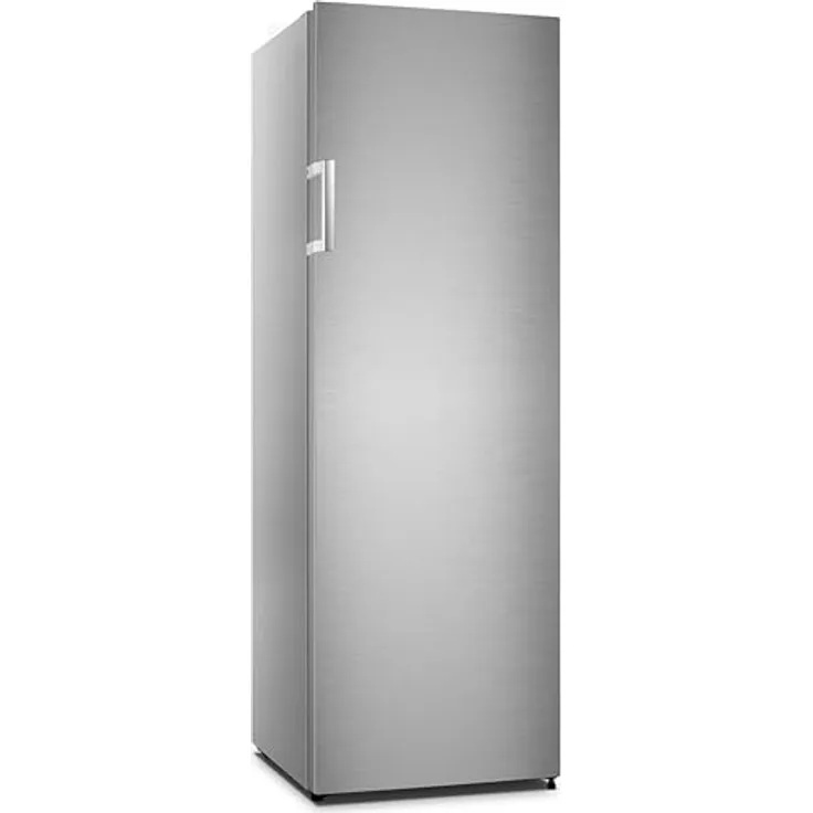 PKM GS212NFEIX Gefrierschrank, 194 Liter, NoFrost Technologie, Inox Design, Energieeffizienzklasse A