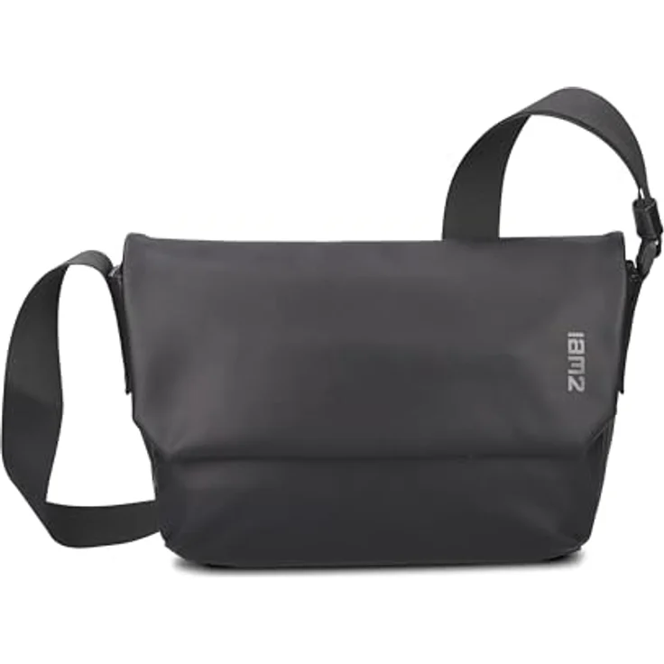 Zwei Umhängetasche Cargo, Hydroflex® Material, gepolstertes Innenfach, schwarz – Bild 2