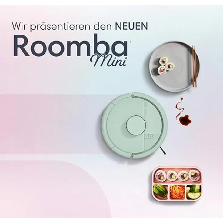 iRobot Roomba® Mini Saug- & Wischroboter mit AutoEmpty™ Dock, intensive Saugleistung, Minze – Bild 2