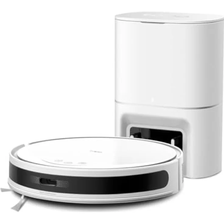 TP-Link Tapo RV20 Max Plus, Staubsauger Roboter mit LiDAR-Navigation und automatischer Staubbeutelentleerung, Weiss