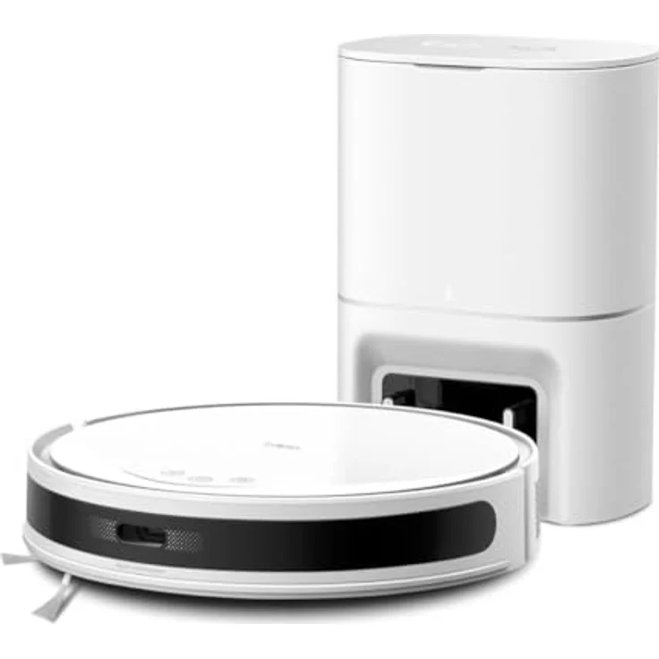 TP-Link Tapo RV20 Max Plus, Staubsauger Roboter mit LiDAR-Navigation und automatischer Staubbeutelentleerung, Weiss – Bild 1