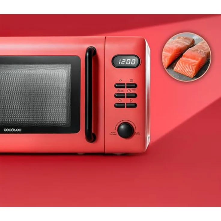 Cecotec Proclean 5110 Grill-Mikrowelle mit 20 l Fassungsvermögen, 700 W Leistung, 800 W Grill und eingebautem LED-Display – Bild 8