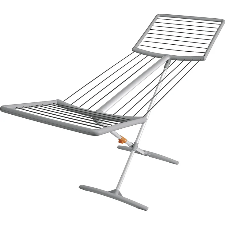 Artweger FashionDry Wäschetrockner, 18 m Trockenlänge mit Autostretch und langlebiger Twaron-Leine, obsidian grey