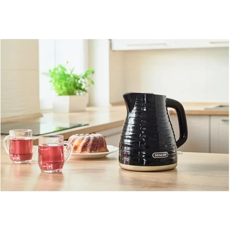 SENCOR WASSERKOCHER SWK 7501BK, 1,7 Liter, schwarz – Bild 2