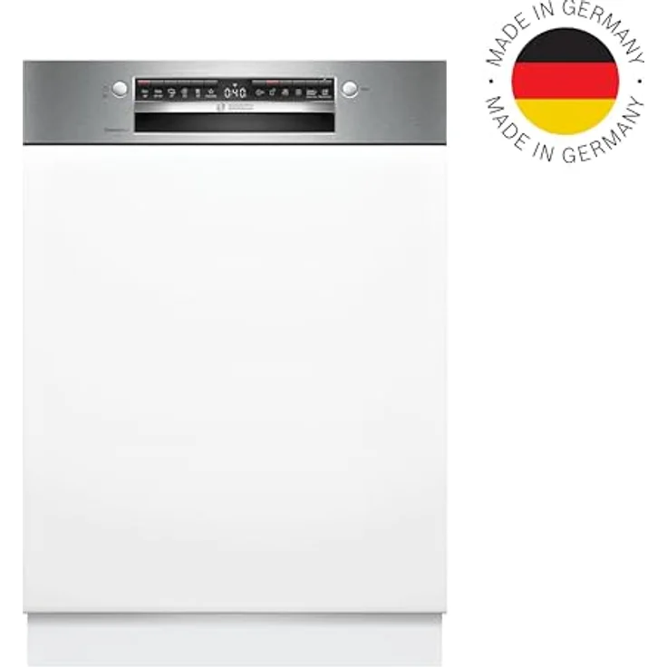 Bosch Serie 4, Teilintegrierter Geschirrspüler, 60 cm, Edelstahl, XXL, SBI4ECS21E – Bild 2