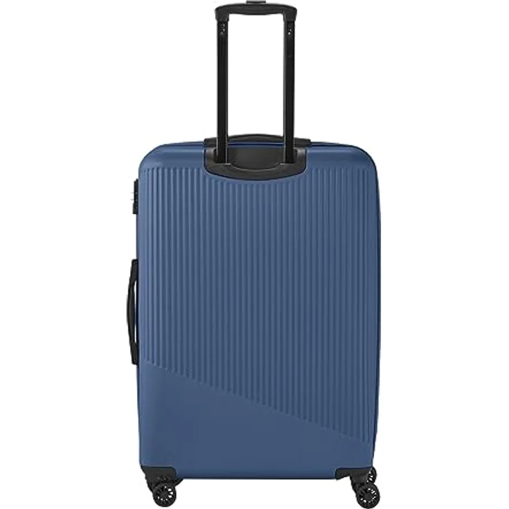 Travelite 4-Rad Koffer Set 3 teilig Größen L/M/S BALI: ABS Hartschalen Trolleys mit TSA Kombinationsschloss, Blau – Bild 4