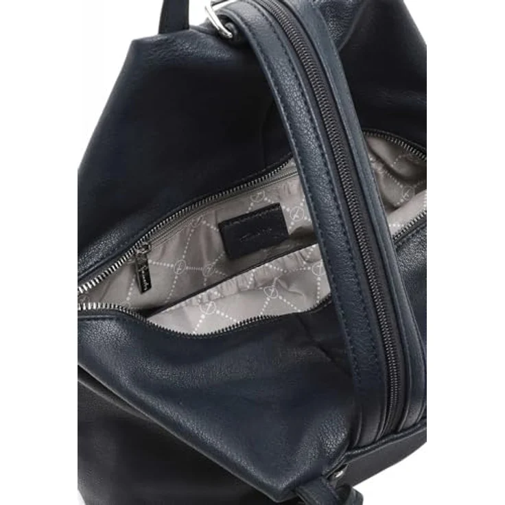 Tamaris Nele City Rucksack, 40 cm, 100% Polyurethan, blau, 35 cm x 17 cm x 40 cm – Bild 4