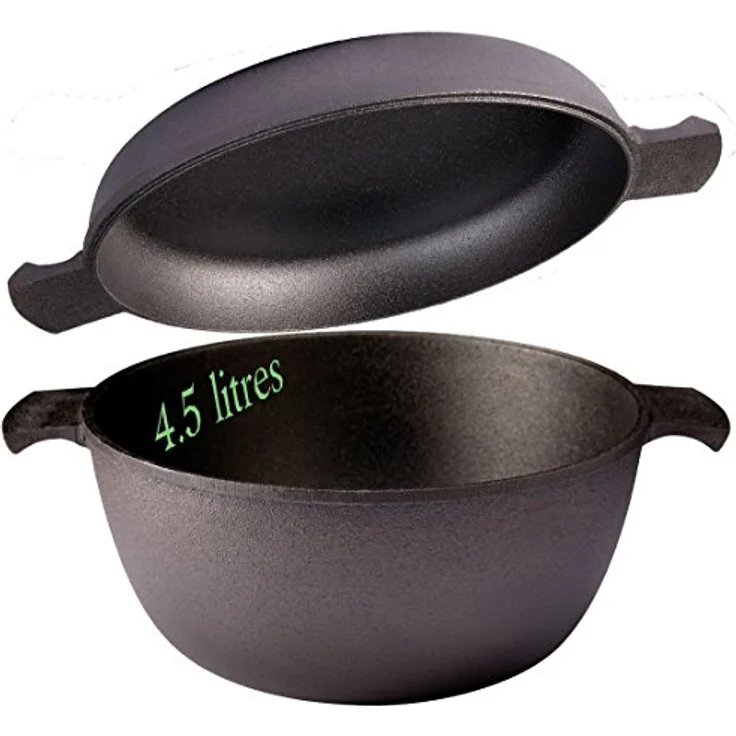 SKEPPSHULT Kochest, Gusseisen, Black, 4.5l, 27 cm – Bild 2