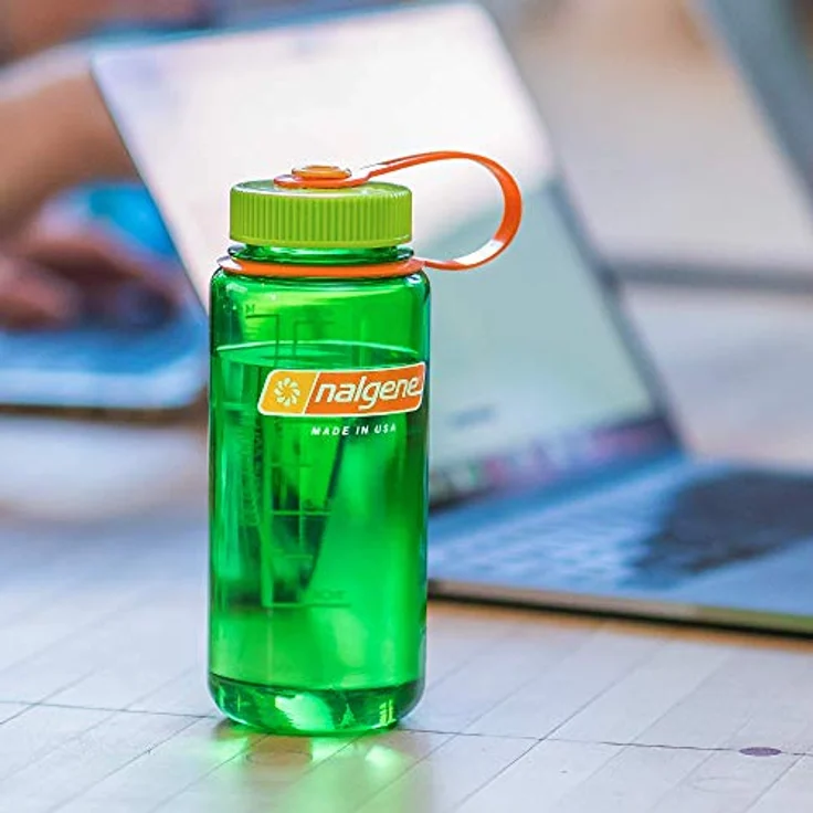 Nalgene WH Sustain Trinkflaschen Grau 0,5 L – Bild 4