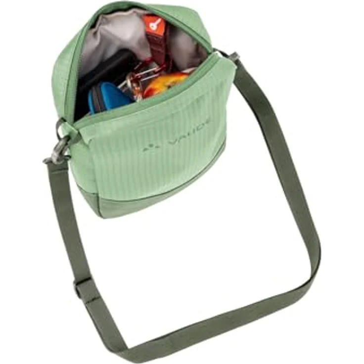 VAUDE CityBen Crossbody Bag Umhängetasche, mint, wasser- und schmutzabweisend – Bild 6
