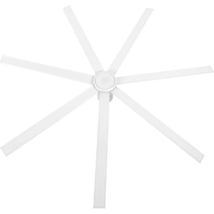 LUCCI AIR Atlanta II Deckenventilator, 183 cm Durchmesser, 7 Aluminium Flügel, leiser und sparsamer Motor mit 6 Geschwindigkeiten, Weiß – Bild 5