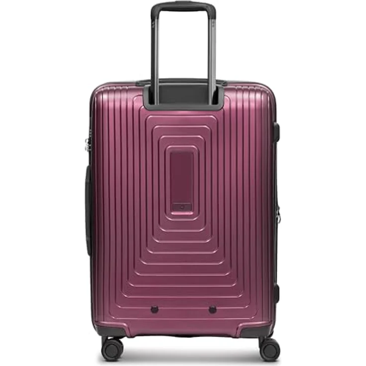 REDOLZ Hartschalen Koffer-Set-3-teilig | S 55 cm Laptopfach + M 66 cm + L 77 cm | alle mit Dehnfalte erweiterbar | Ultra-leicht Polypropylen | 4-Doppelrollen & TSA-Schloss – Bild 3
