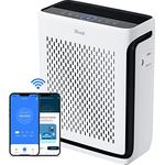 LEVOIT H13 HEPA Luftreiniger Allergiker für 52㎡ Wohnung Raucherzimmer, 23dB Air Purifier mit Staub-&Lichtsensor, Tiermodus & Washbarer Vorfilter, gegen 99,97% von Schimmel Pollen Tierhaare&-gerüche