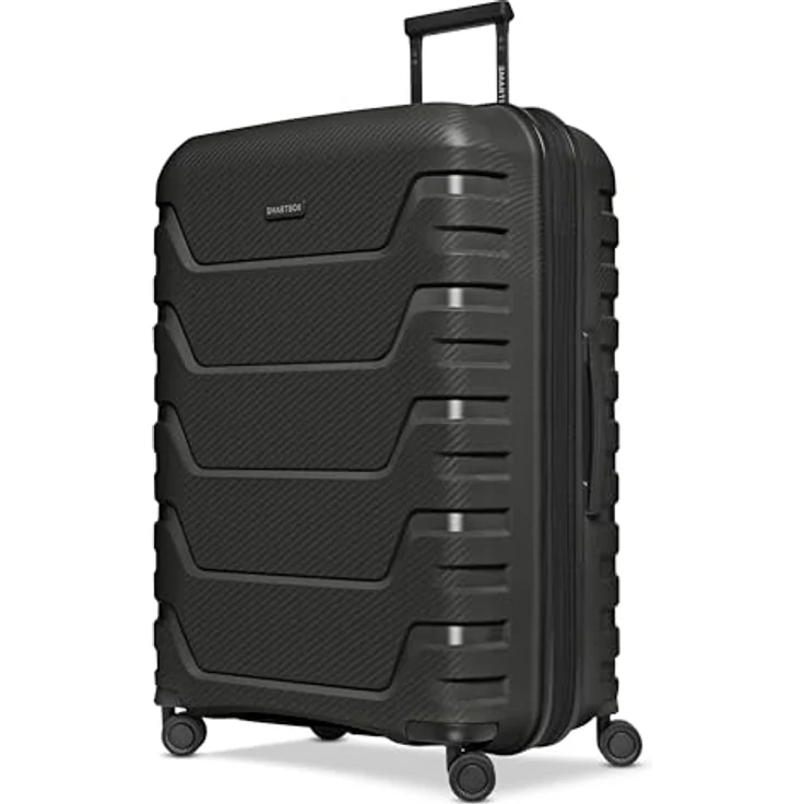 Smartbox Hartschalen-Trolley Edition 01, 4 Rollen, Polypropylen, Schwarz – Bild 1