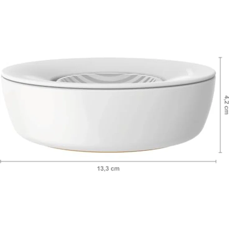 Fiskars Eierschneider, Kunststoff-Edelstahl, 13,3 x 12 x 4,2 cm, Functional Form, Weiß, 1016126 – Bild 2