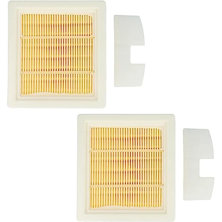 vhbw Filter-Set kompatibel mit Cleancraft flexCAT 16 H, 4-teiliges Wartungskit mit HEPA-Filter und Vorfilter für hocheffiziente Saugleistung – Bild 1