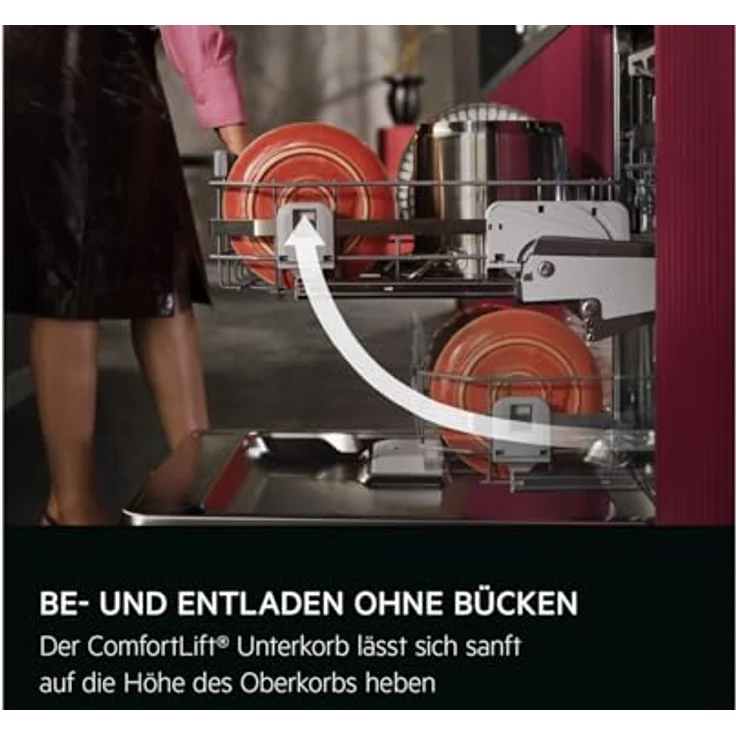 AEG PD9000 Vollintegrierbarer Einbaugeschirrspüler mit AirDry Technologie, EcoLine, 7 Spülprogrammen und ComfortLift® Funktion – Bild 8