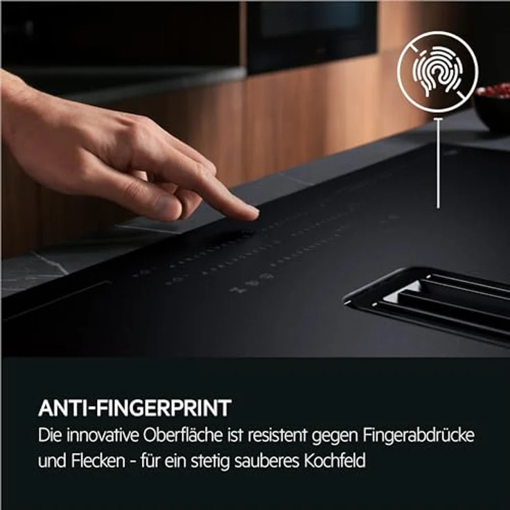 AEG TH84CB0BSZ, autarkes 83 cm Induktions Kochfeld mit 4 Zonen und integriertem Dunstabzug – Bild 11
