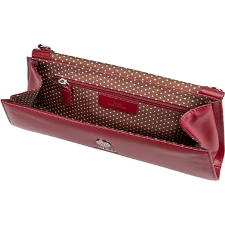 Picard Clutch Rome, Handtasche aus hochwertigem Rindleder, Rot – Bild 3