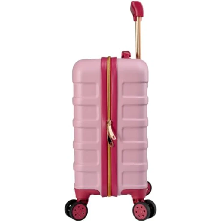 Cabin Max Anode 30L Handgepäck Koffer, leicht, Hartschale, 4 Rollen, 45x36x20 cm, Pink/Berry – Bild 3