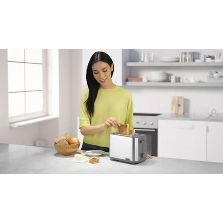 Braun Toaster HT1510GY, 900 W - Grau, Abbruchfunktion, Auftaufunktion, Aufwärmfunktion – Bild 5