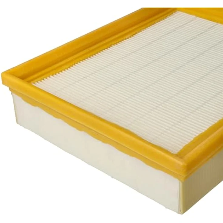 vhbw Staubsaugerfilter kompatibel mit Lidl Parkside PPWD 30 A1 Staubsauger - HEPA-Filter Gelb Weiß, optimale Filterleistung für Allergiker – Bild 5