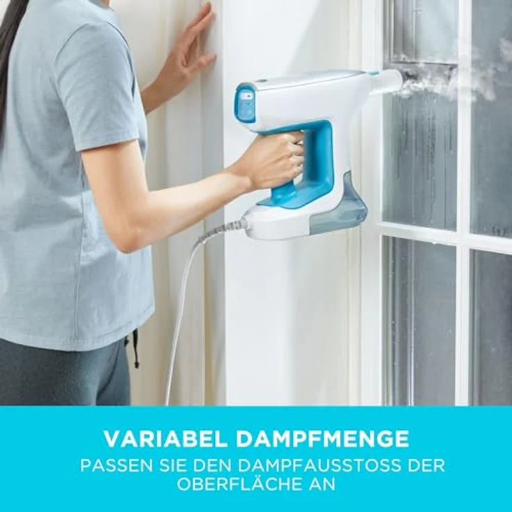 Black & Decker BHSMP2008-QS, Dampfreiniger, Blau, Weiss – Bild 4