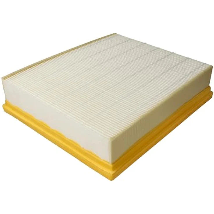 vhbw Staubsaugerfilter kompatibel mit Lidl Parkside PPWD 30 A1 Staubsauger - HEPA-Filter Gelb Weiß, optimale Filterleistung für Allergiker – Bild 4