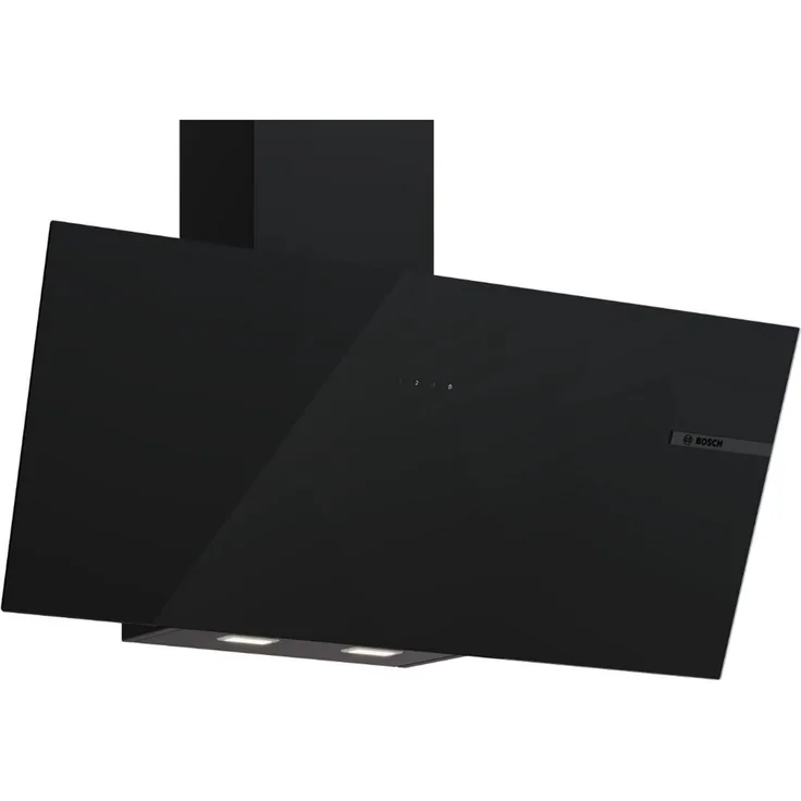 Bosch Serie 4 DWK95DF61, Dunstabzugshaube mit 561 m³/h, Abluft/Umluft, schwarz, Energieeffizienzklasse B, 63 dB