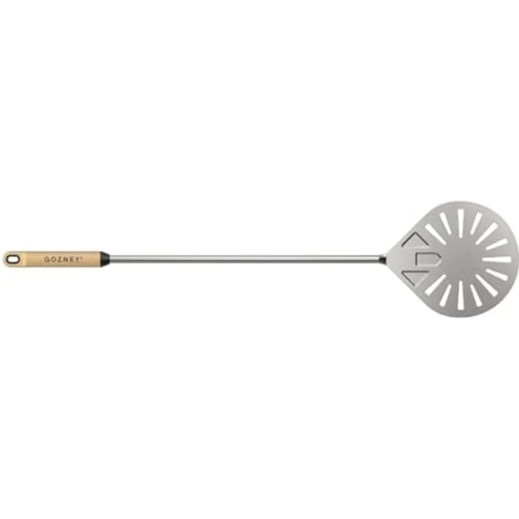 Gozney Utility Pizza Turning Peel, 152mm / 6” wide aluminum blade, Beech wood handle – Bild 2