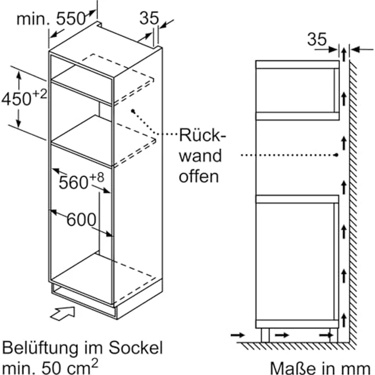 NEFF Mikrowelle C1AMG84G1, 44 l, Heißluft, Grillfunktion, Easy Clean, Graphite-Grey Edition – Bild 8