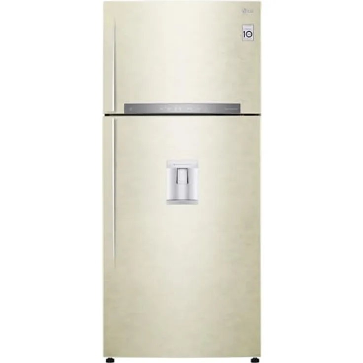 LG GTF744SEPED, Freistehend Kühl-Gefrierkombination mit FRESH Converter™, 509 l, beige