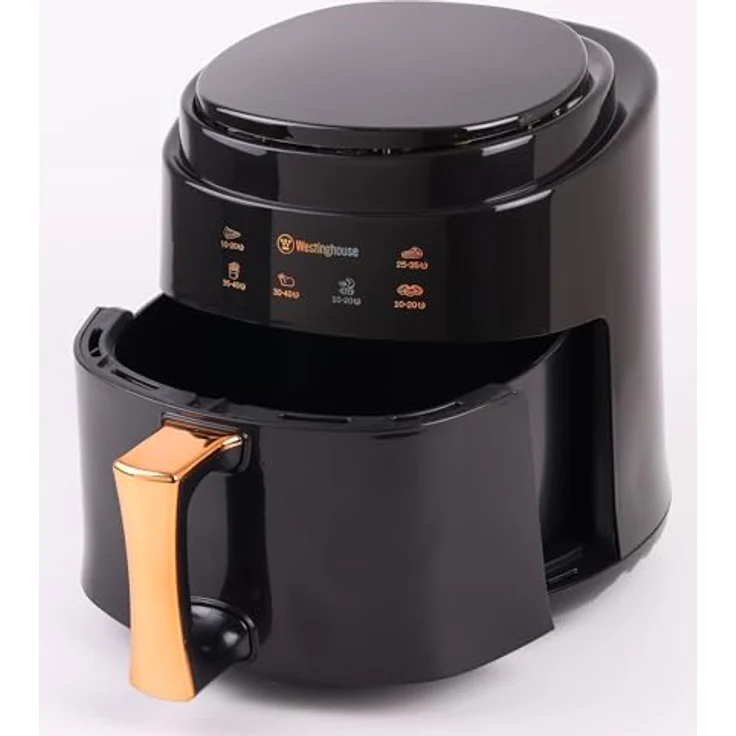 Westinghouse Heißluftfritteuse WKAFJWS0801 Air Fryer, 5,5 L Kapazität, 6 Programme, max. 210 °C, Timer – Bild 4