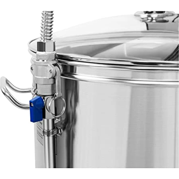 Royal Catering RCBM-42N Braukessel Bierbrauanlage Maischekessel Heimbrauanlage Bierbraukessel Bierbraugerät kleine Brauanlage Braukessel Edelstahl 60 L – Bild 3