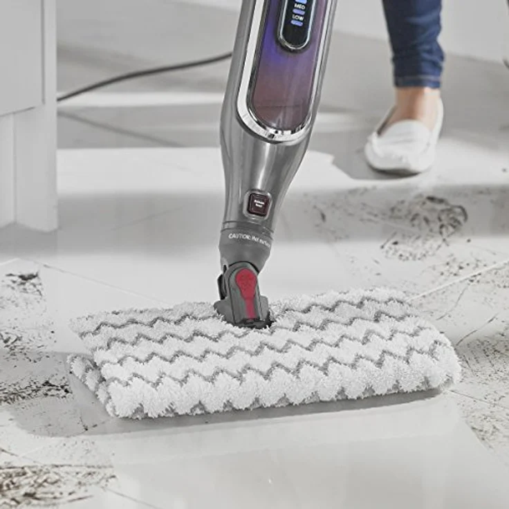 Shark DIRTGRIP2EU Dirt Grip-Pads für Klik 'n' Flip-Dampfmopps [2er-Pack], Kunststoff, White – Bild 3