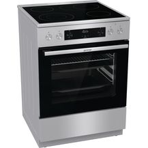 Image for Gorenje GECS6C70XPA Standherd, Elektroherd freistehend, inkl. Kochfeld, Extra Steam, A, Garraum 71 l, groß (ab 65 l)