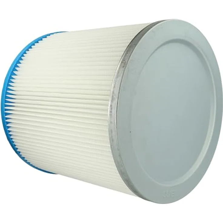 vhbw 4X Faltenfilter für Starmix HG 8, SRP2HG8, HG 61 DW, HG 7, HG 6 - Staubsauger Patronenfilter, Blau Silber Weiß, auswaschbar und optimale Saugleistung – Bild 4