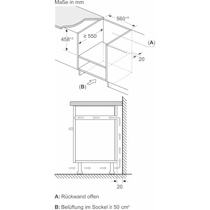 NEFF Mikrowelle C1AMG84G1, 44 l, Heißluft, Grillfunktion, Easy Clean, Graphite-Grey Edition – Bild 10