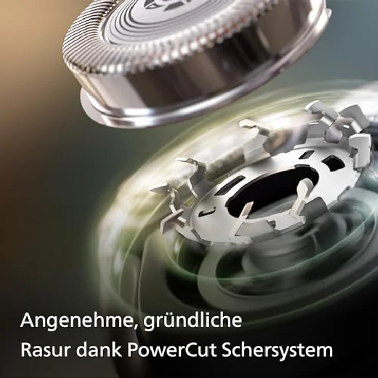 Philips Shaver Series 3000X Elektrischer Nass- und Trockenrasierer für Männer in Schwarz mit SkinProtect-Technologie und ausklappbarem Bartschneider – Bild 3