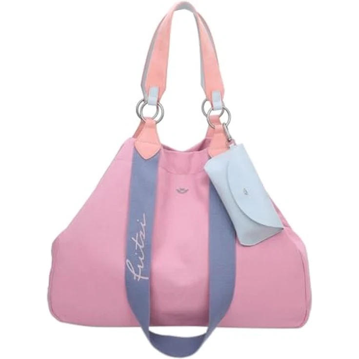 Fritzi aus Preußen Izzy Canvas Shopper Tasche, 45 cm, 100% Baumwolle, orange – Bild 1