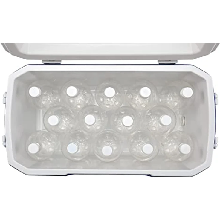 Coleman Kühlbox 48Qt Poly-Lite, 45 Liter Hochleistungskühlbox, kühlt bis zu 3 Tage, mit UV Schutz, Thermobox mit 45L Fassungsvermögen, mobile passiv Eisbox – Bild 5