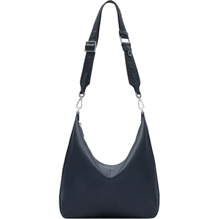 Liebeskind Paris Umhängetasche M, 100% Leder, 40 cm, blau