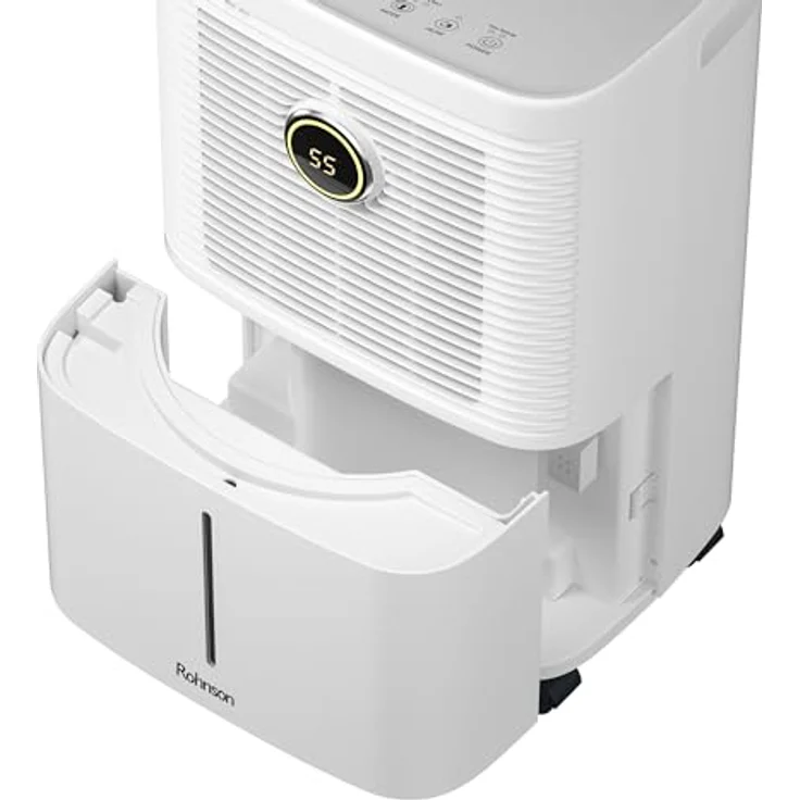Rohnson Luftentfeuchter R-91212 True Ion & Fresh Air, leistungsstarke Feuchtigkeitskontrolle, weiß – Bild 4