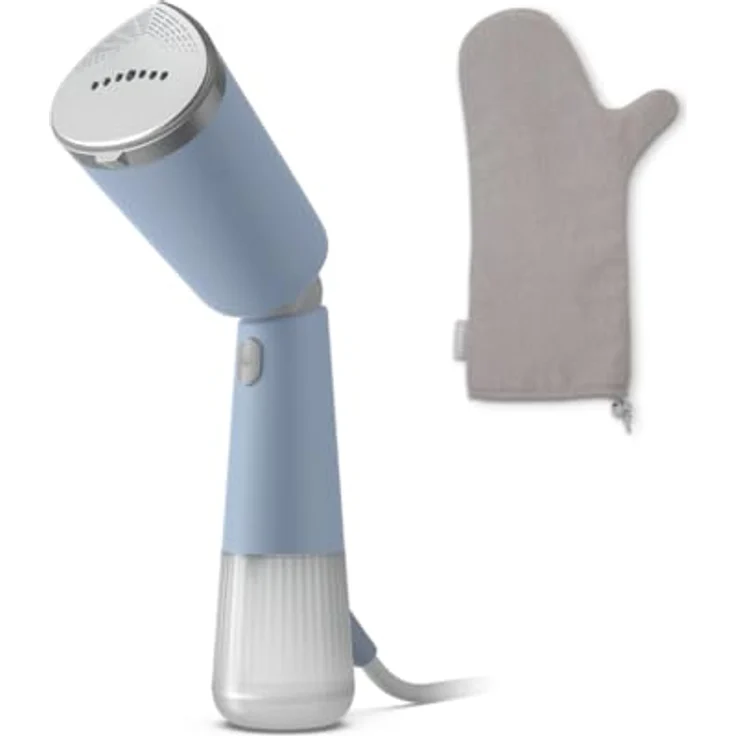 Philips Dampfglätter 5000-Serie - aktiv beheizte Dampfplatte, vertikal und horizontal, himmelblau – Bild 1