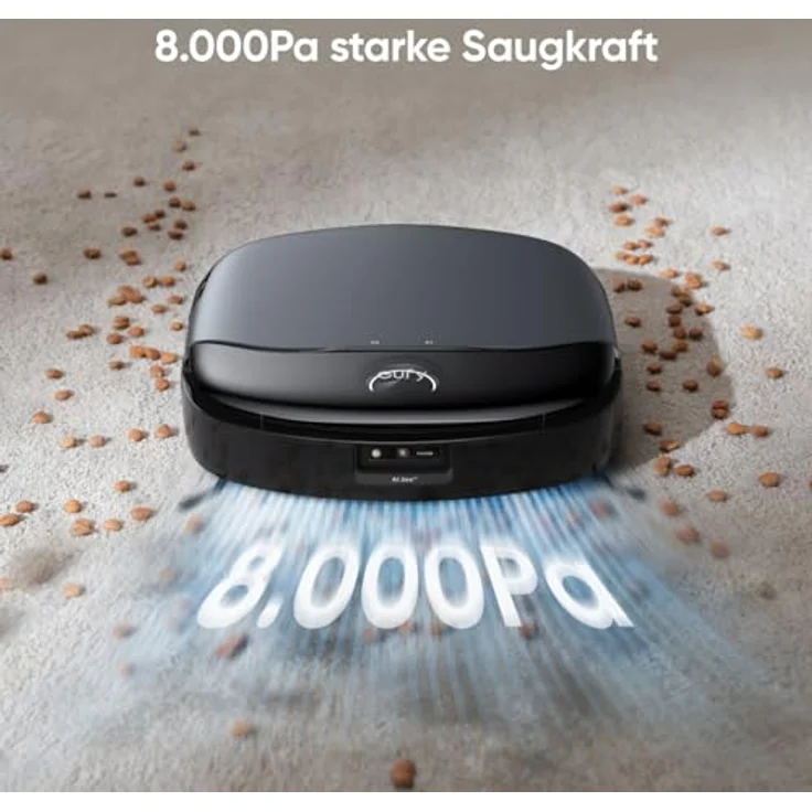 eufy Saugroboter S1 Saug-Wischroboter mit All-in-One Station, HydroJet Wisch- & Saugfunktion, selbstreinigender Mopp – Bild 4