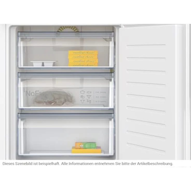 Neff KI7962FD0 Fresh Safe 1 194cm XL Kühl-Gefrierkombination N50 289l Gesamtnutzinhalt, Flachscharnier, EEK: D, 35 dB, Made in Germany – Bild 5