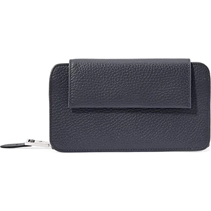 Picard Pure 1 Clutch Geldbörse, 18,5 cm, 100% Leder, blau