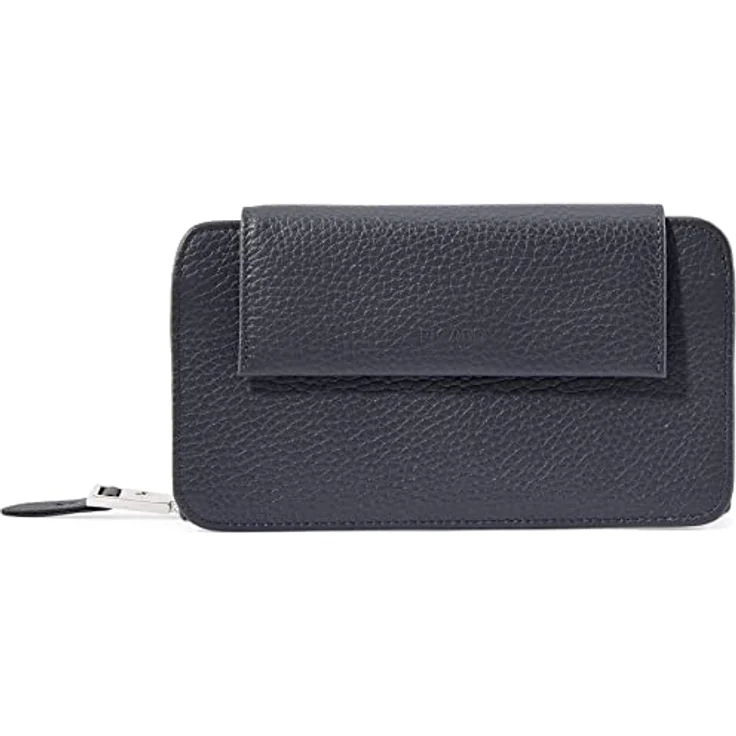 Picard Pure 1 Clutch Geldbörse, 18,5 cm, 100% Leder, blau – Bild 1