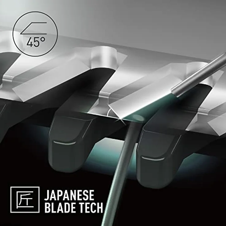 Panasonic Bart-/Haarschneider ER-GB61 waschbar Akkubetrieb Stahlklingen inkl. 3 Aufsätze schwarz – Bild 4